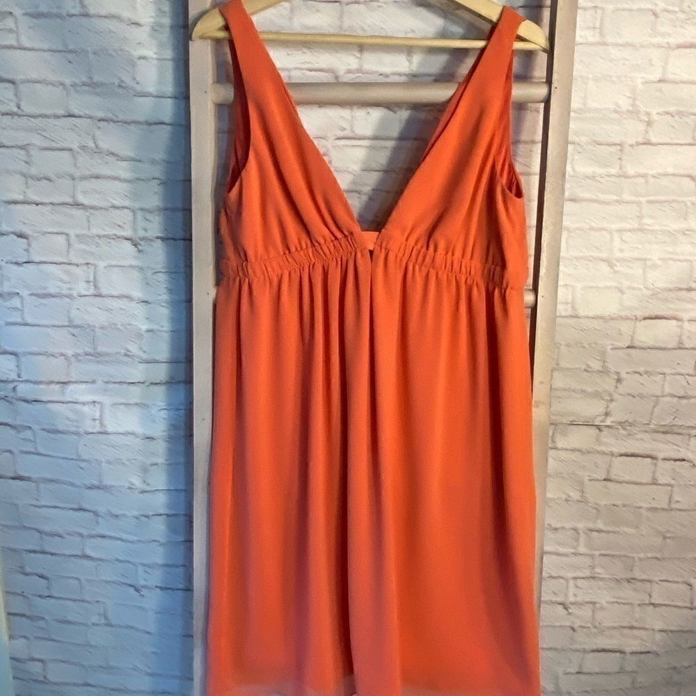 💝 3/$75 Kaya Di Koko Coral V-Neck Dress